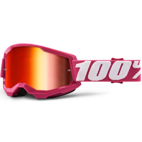 Мото очки 100% Strata 2 Goggle Fletcher Mirror Red Lens (50421-251-06)