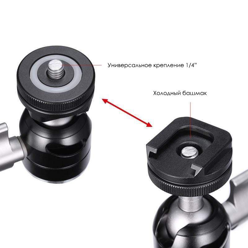 Кульова голова VIJIM VK-3 Mini Ball Head