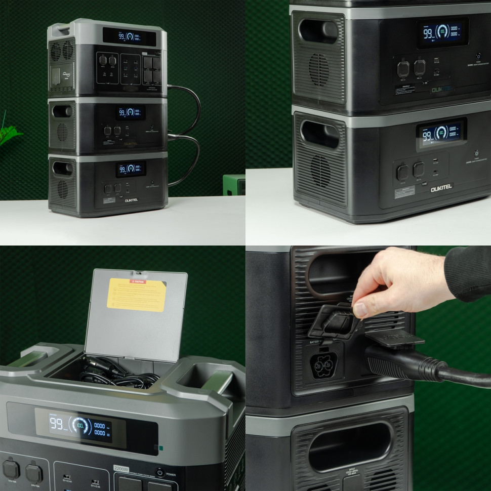 Зарядная станция Oukitel BP2000 (BP2000EU) (2048 Вт·ч / 2200 Вт)