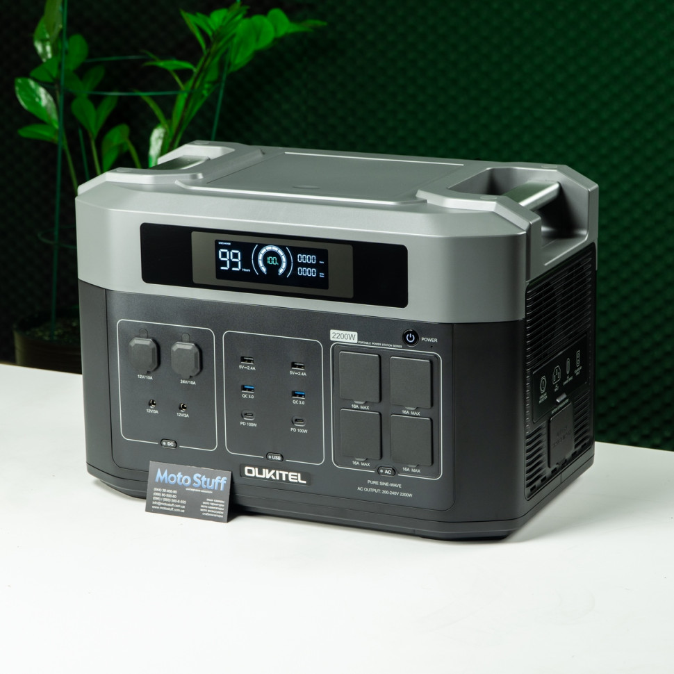 Зарядная станция Oukitel BP2000 (BP2000EU) (2048 Вт·ч / 2200 Вт)