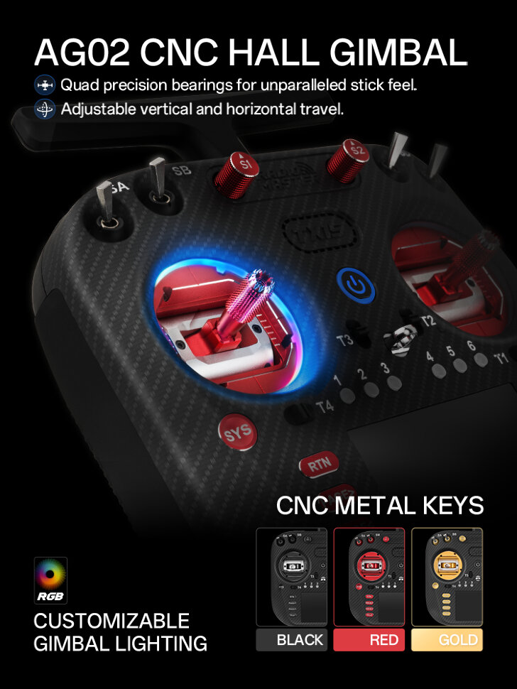 Пульт керування для FPV RadioMaster TX15 Max (M2, ELRS, FCC)