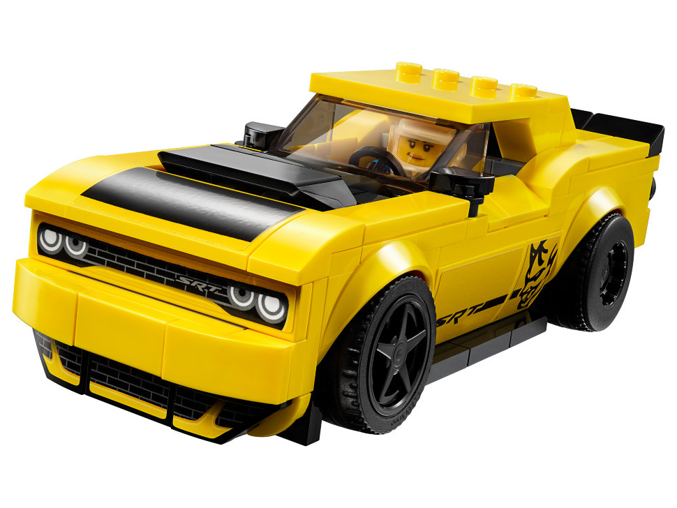 Конструктор Lego Speed Champions: автомобили 2018 Dodge Challenger SRT Demon и 1970 Dodge Charger R/T (75893)