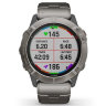 Спортивні годинник Garmin Fenix 6X Pro Solar Titanium with Vented Titanium Bracelet (010-02157-24)
