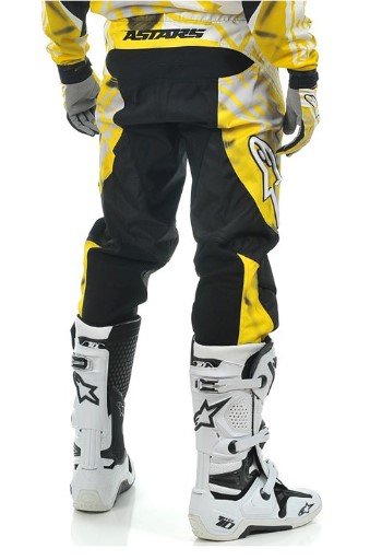 Мотоштаны Alpinestars Racer Yellow/Black