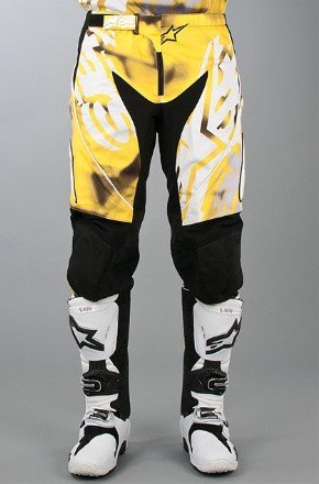 Мотоштаны Alpinestars Racer Yellow/Black