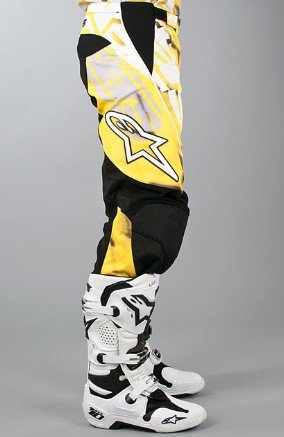 Мотоштаны Alpinestars Racer Yellow/Black