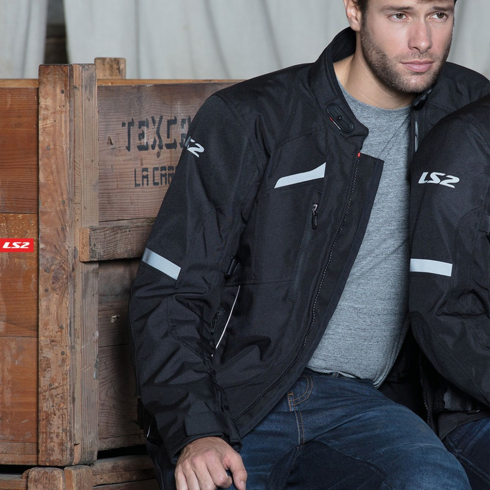 Мотокуртка LS2 Serra Evo Man Jacket Black