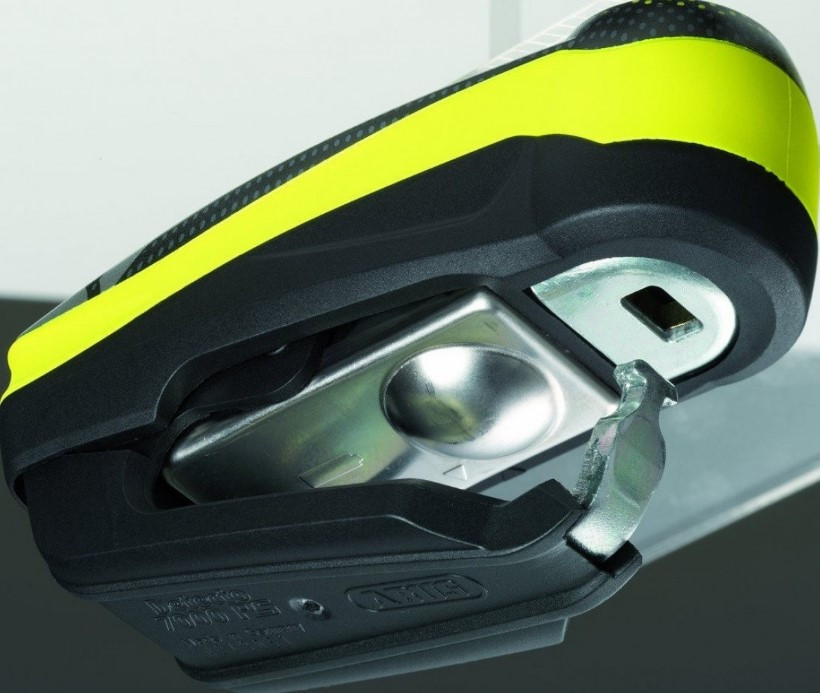 Мотозамок с сигнализацией ABUS 7000 Detecto RS1 Pixel Yellow (487330)