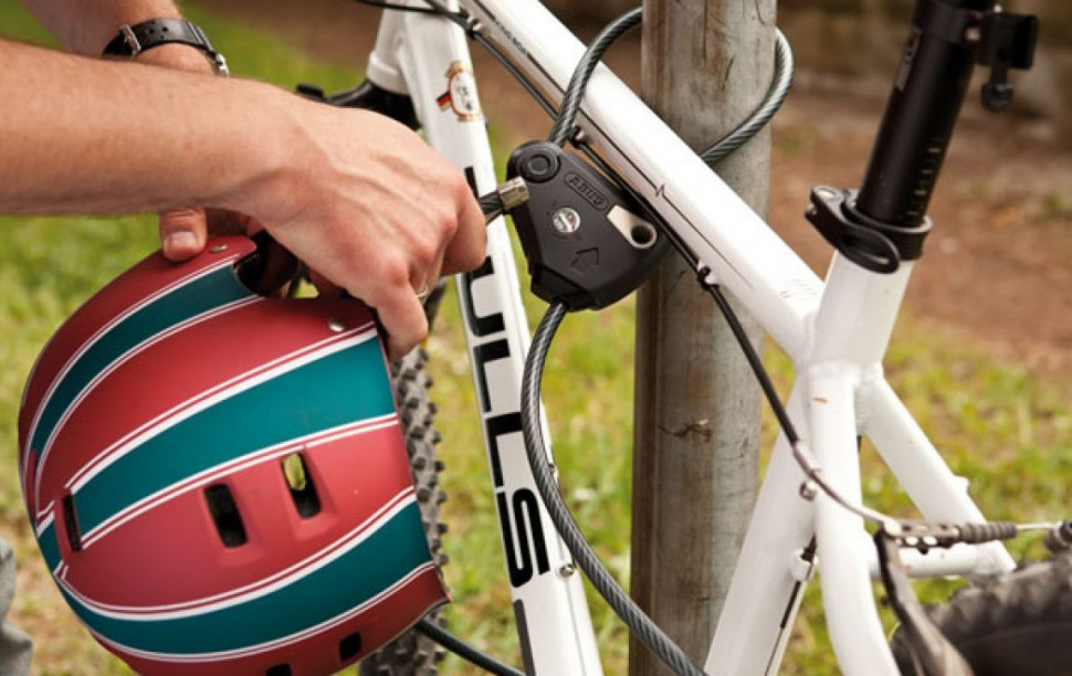 Противоугонный трос ABUS 210/185 Multiloop Black (525247)