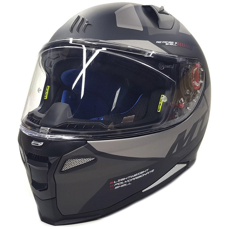 Мотошлем MT Helmets Revenge 2 Scalpel Grey