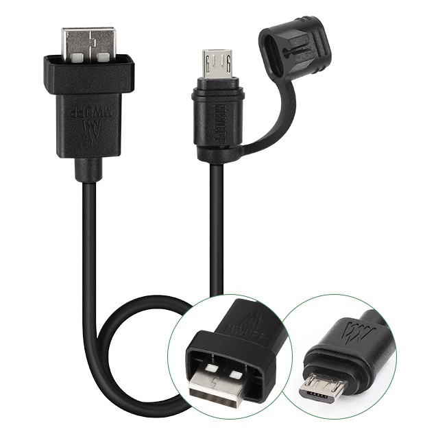Адаптер зарядного устройства OsoPro Mounts USB Type-A на Micro-USB (MA010)