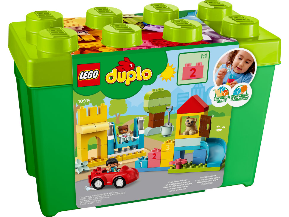 Конструктор Lego Duplo: большая коробка с кубиками (10914)