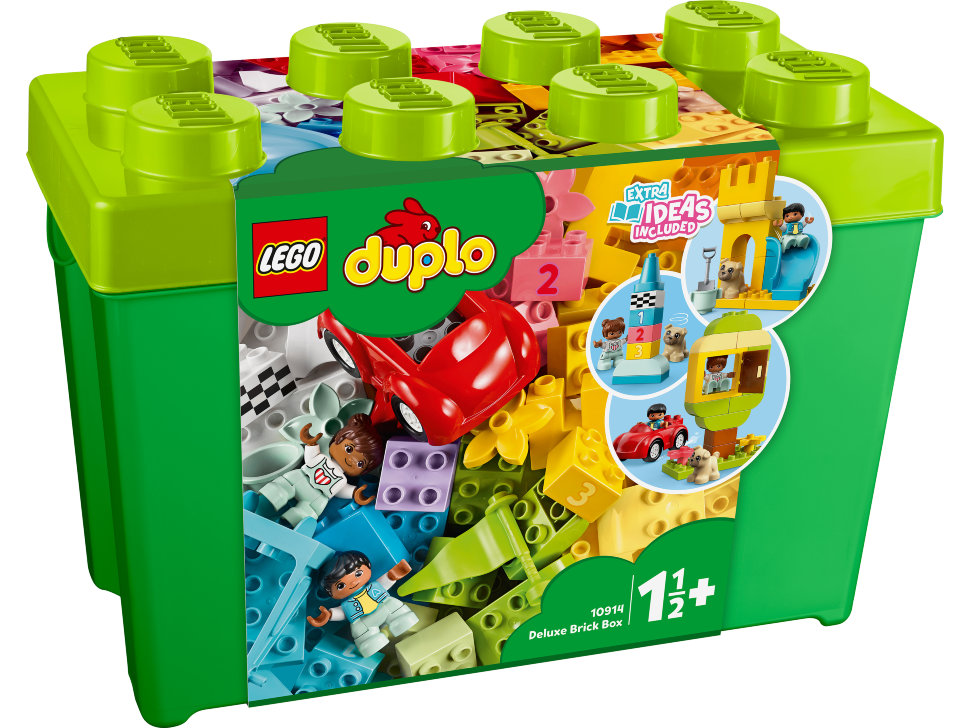 Конструктор Lego Duplo: большая коробка с кубиками (10914)