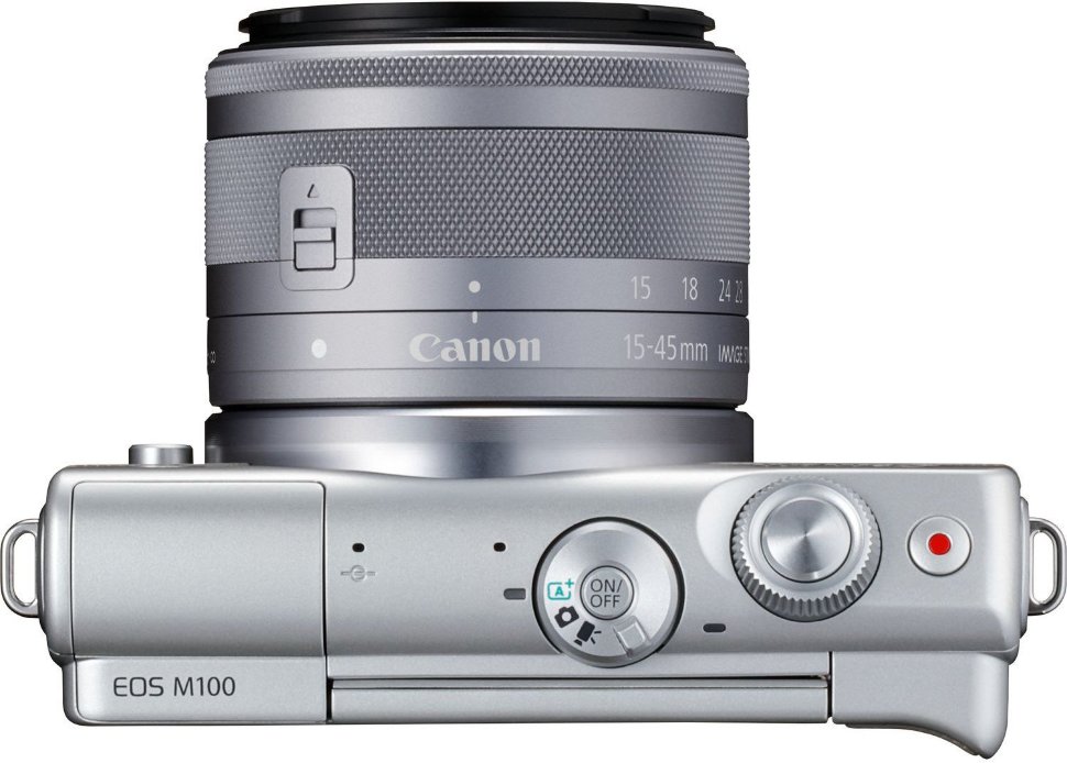 Камера Canon EOS M100 Kit 15-45mm IS STM Grey (2211C044)