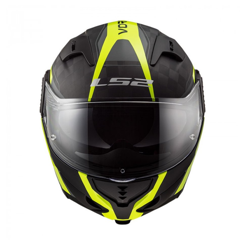 Мотошлем LS2 FF313 Vortex Frame Carbon Yellow