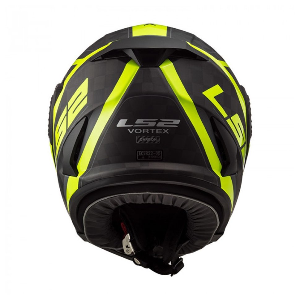 Мотошлем LS2 FF313 Vortex Frame Carbon Yellow