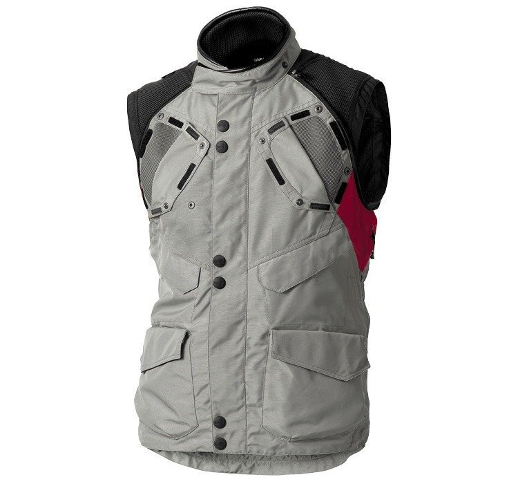 Мотокуртка мужская BMW Motorrad Jacket Rallye Gray/Red