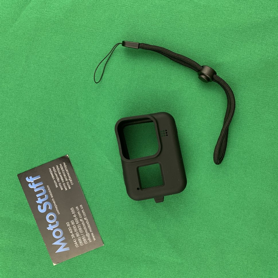 Силиконовый чехол MSCAM Protective Silicone Case + Wrist Strap For GoPro Hero 8 Black
