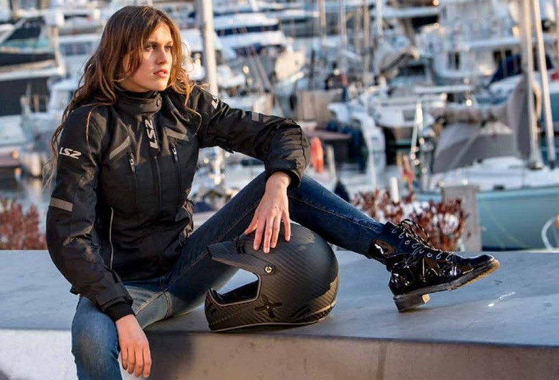 Мотокуртка женская LS2 Serra Evo Lady Jacket Black