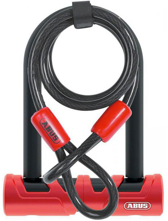 Мотозамок U-образний ABUS 420 /150HB140 Ultimate USH + Cobra 10/120 (819698)