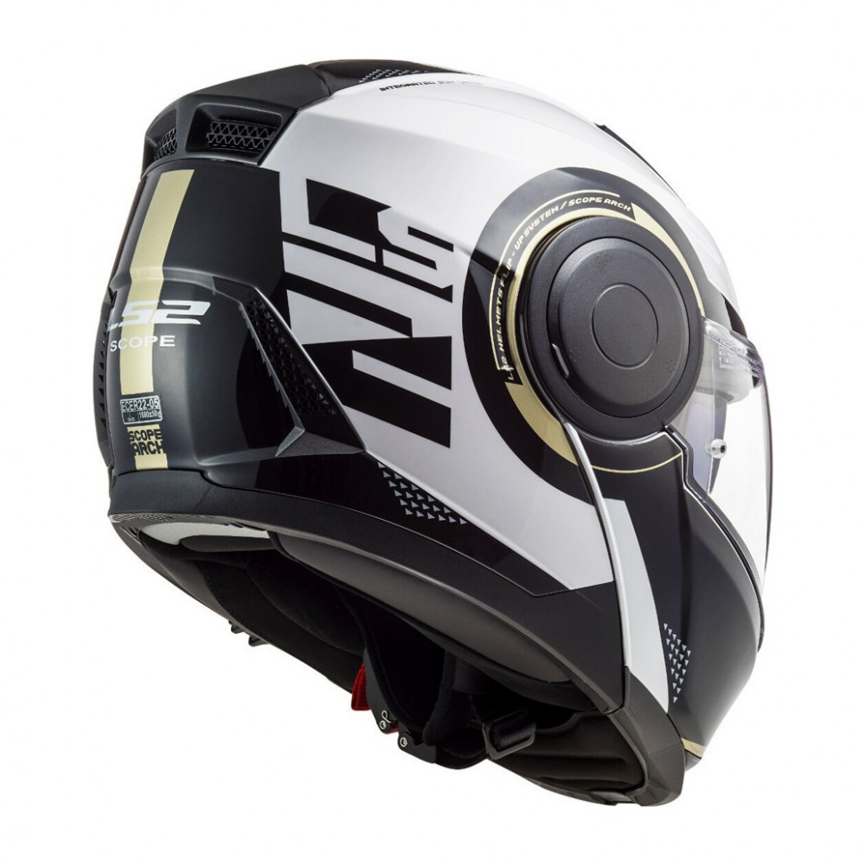 Мотошлем LS2 FF902 Scope ARCH White/Titanium