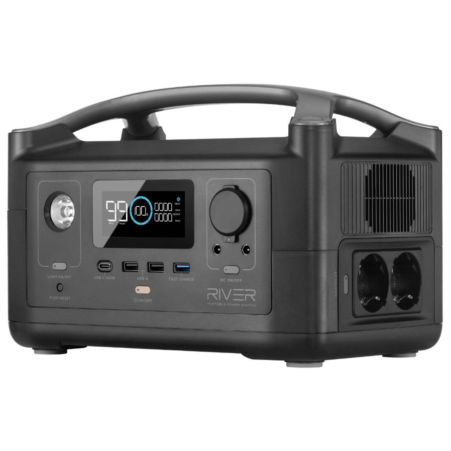 Зарядная станция EcoFlow RIVER (EFRIVER600-EU) (288 Вт·ч / 600 Вт)