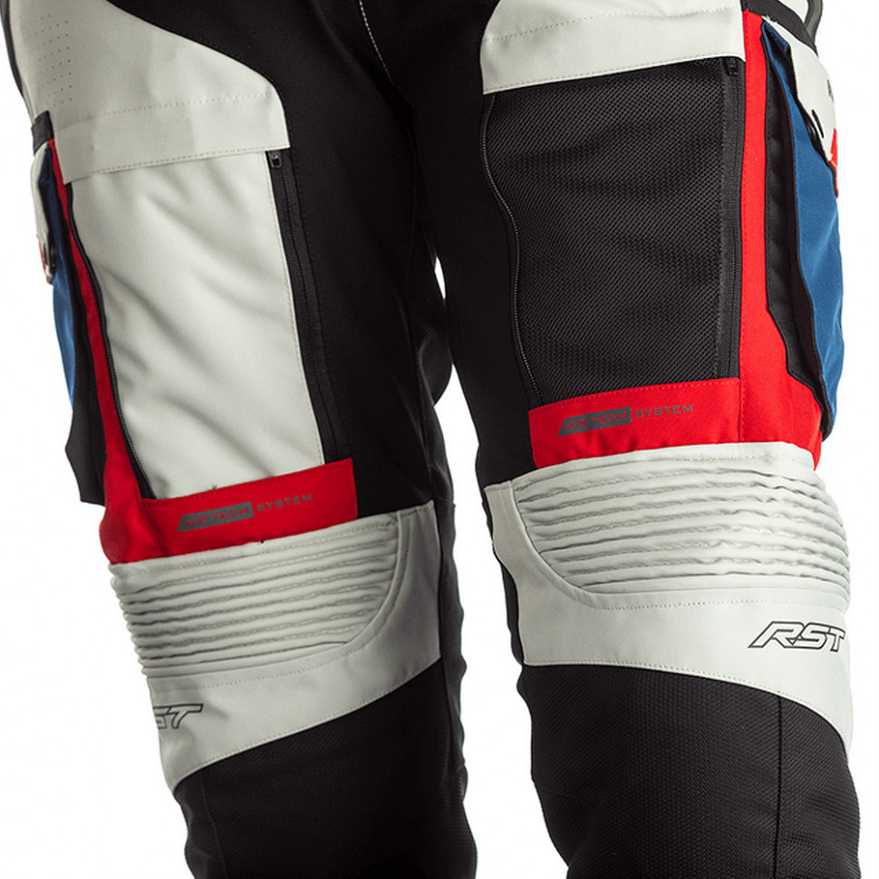 Мотоштаны RST Pro Series Adventure-X CE Mens Textile Jean Ice/Blue/Red