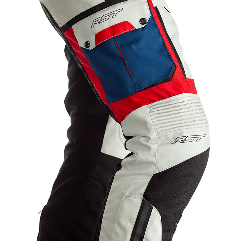 Мотоштаны RST Pro Series Adventure-X CE Mens Textile Jean Ice/Blue/Red
