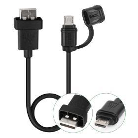Адаптер зарядного устройства OsoPro Mounts USB Type-A на Type-C (LP009)