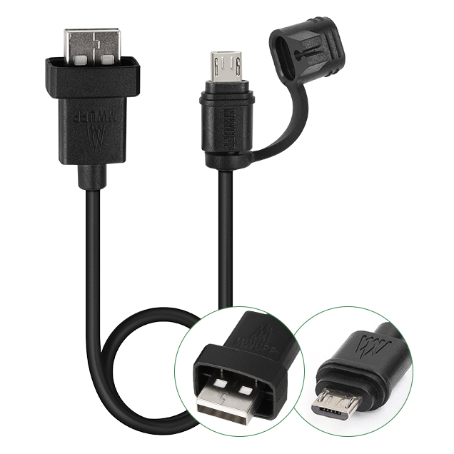 Адаптер зарядного устройства OsoPro Mounts USB Type-A на Type-C (LP009)