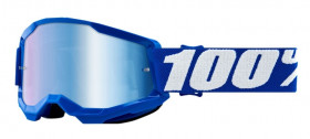 Детские мото очки 100% Strata 2 Youth Goggle Blue Mirror Blue Lens (50521-250-02)