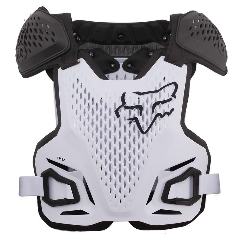Мотозащита тела FOX R3 Roost Deflector White
