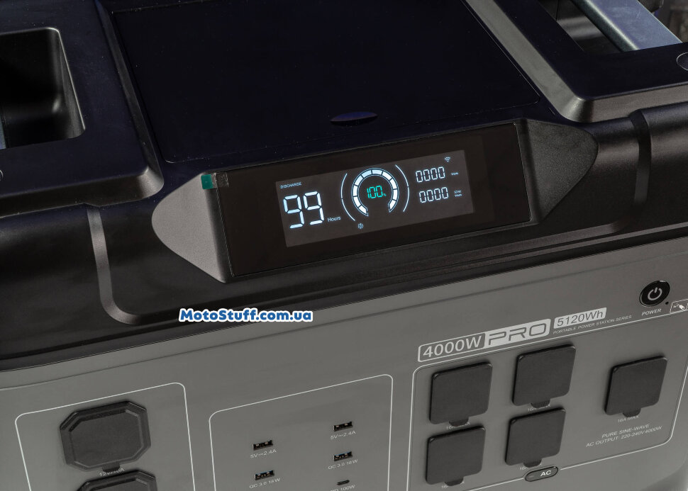 Зарядна станція Oukitel P5000 Pro (5120 Вт·г / 4000 Вт) (P5000E PRO)
