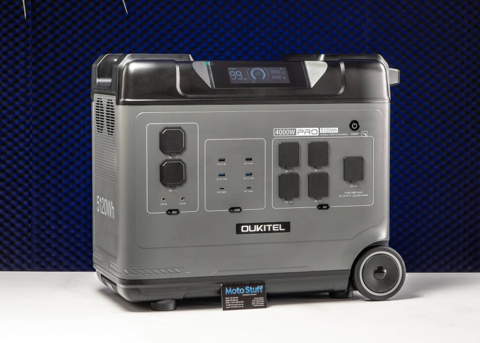Зарядна станція Oukitel P5000 Pro (5120 Вт·г / 4000 Вт) (P5000E PRO)