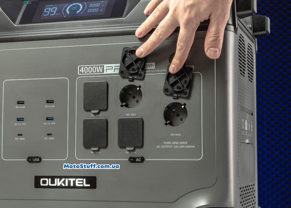 Зарядна станція Oukitel P5000 Pro (5120 Вт·г / 4000 Вт) (P5000E PRO)