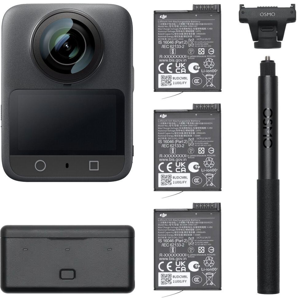 Панорамна камера DJI Osmo 360 Adventure Combo (CP.OS.00000442.02)