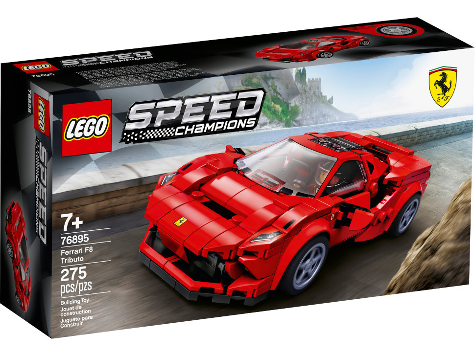 Конструктор Lego Speed Champions: Ferrari F8 Tributo (76895)