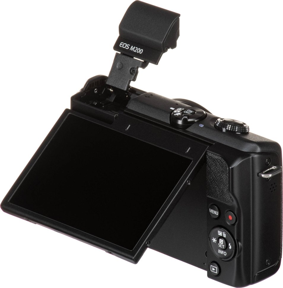 Камера Canon EOS M200 + 15-45mm IS STM Black (3699C027)