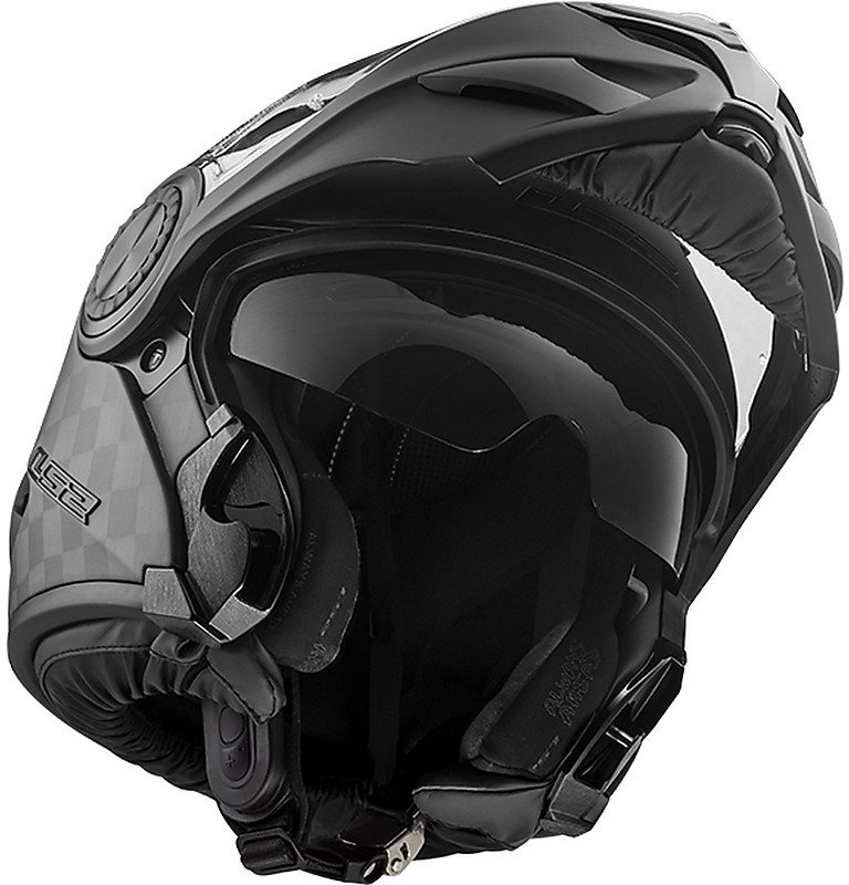 Мотошлем LS2 FF313 Vortex Gloss Carbon