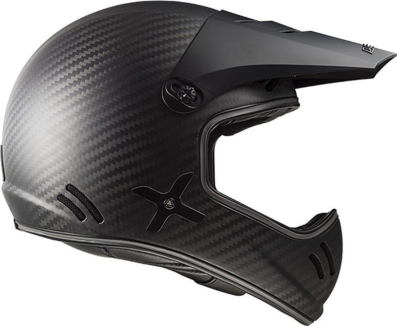 Мотошлем LS2 MX471 Xtra Single Mono Matt Carbon