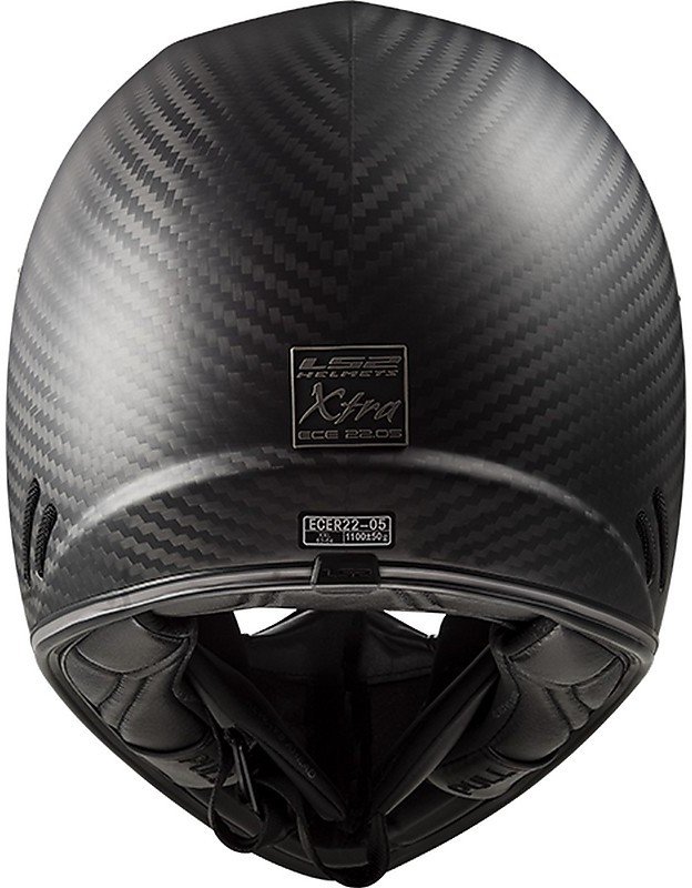 Мотошлем LS2 MX471 Xtra Single Mono Matt Carbon