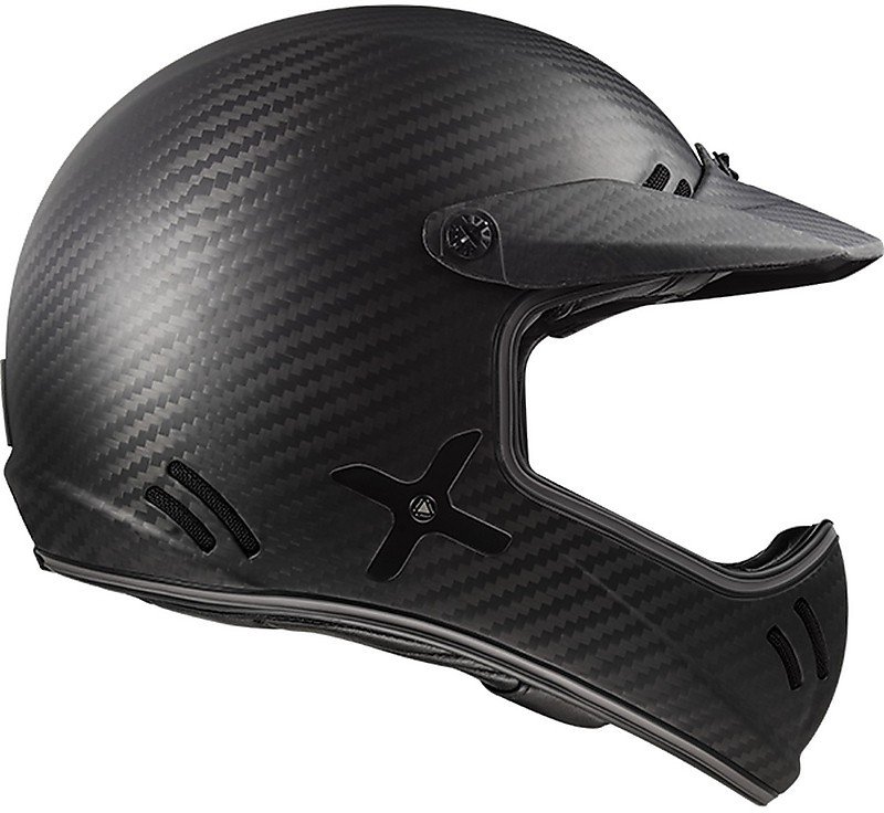 Мотошлем LS2 MX471 Xtra Single Mono Matt Carbon