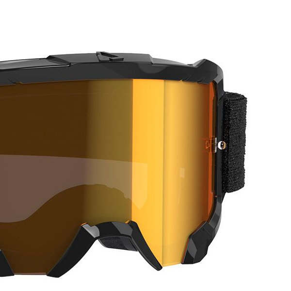 Мото очки Leatt Velocity 4.5 Black Mirror Lens Iriz Bronz 22% (8020001100)