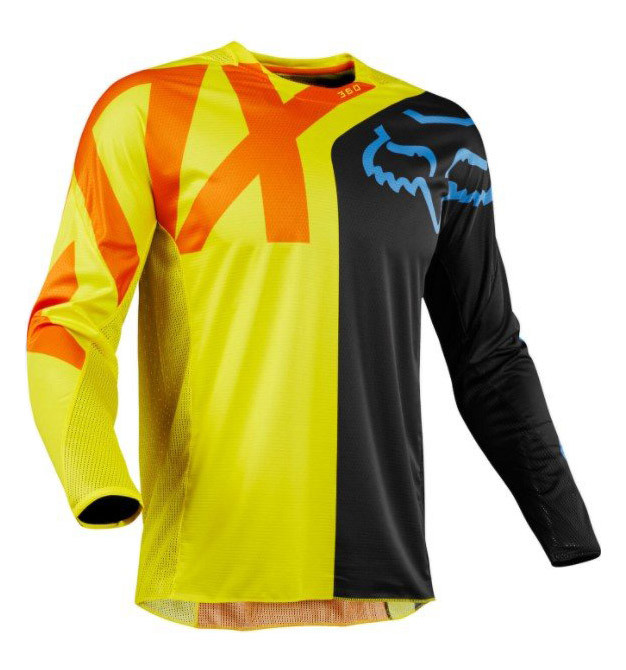 Мотоджерси Fox 360 Preme Jersey Black/Yellow