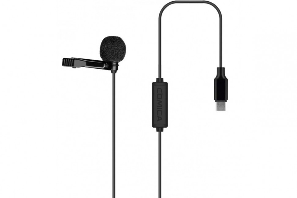Петличный микрофон Comica CVM-V01SP (MI) 4.5m for IOS with Lightning