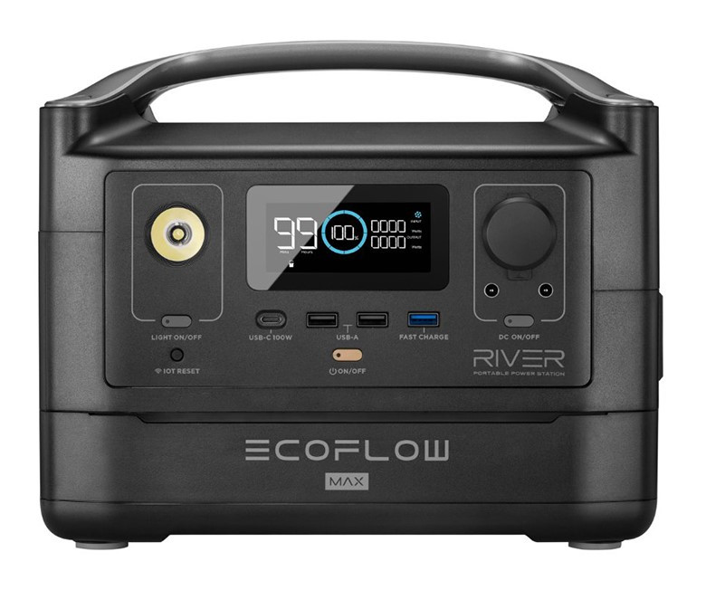 Зарядная станция EcoFlow RIVER Max (EFRIVER600MAX-EU) (576 Вт·ч / 600 Вт)