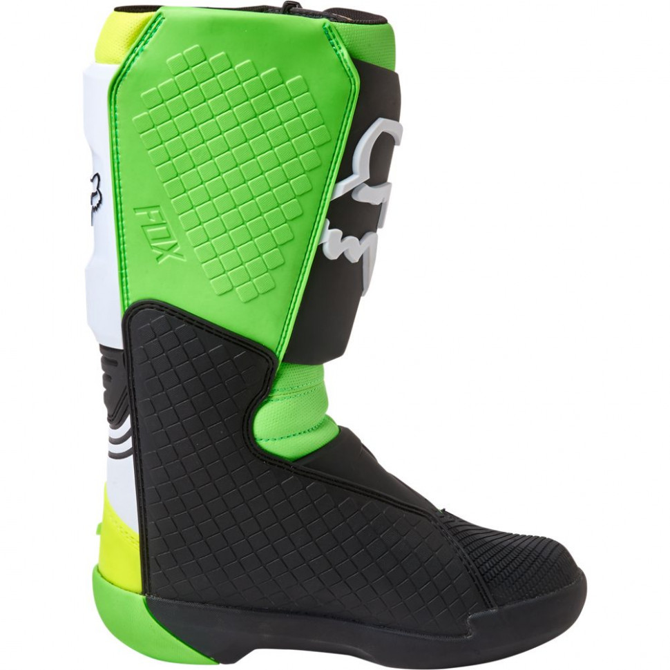 Мотоботы FOX Comp Boot Green/Yellow