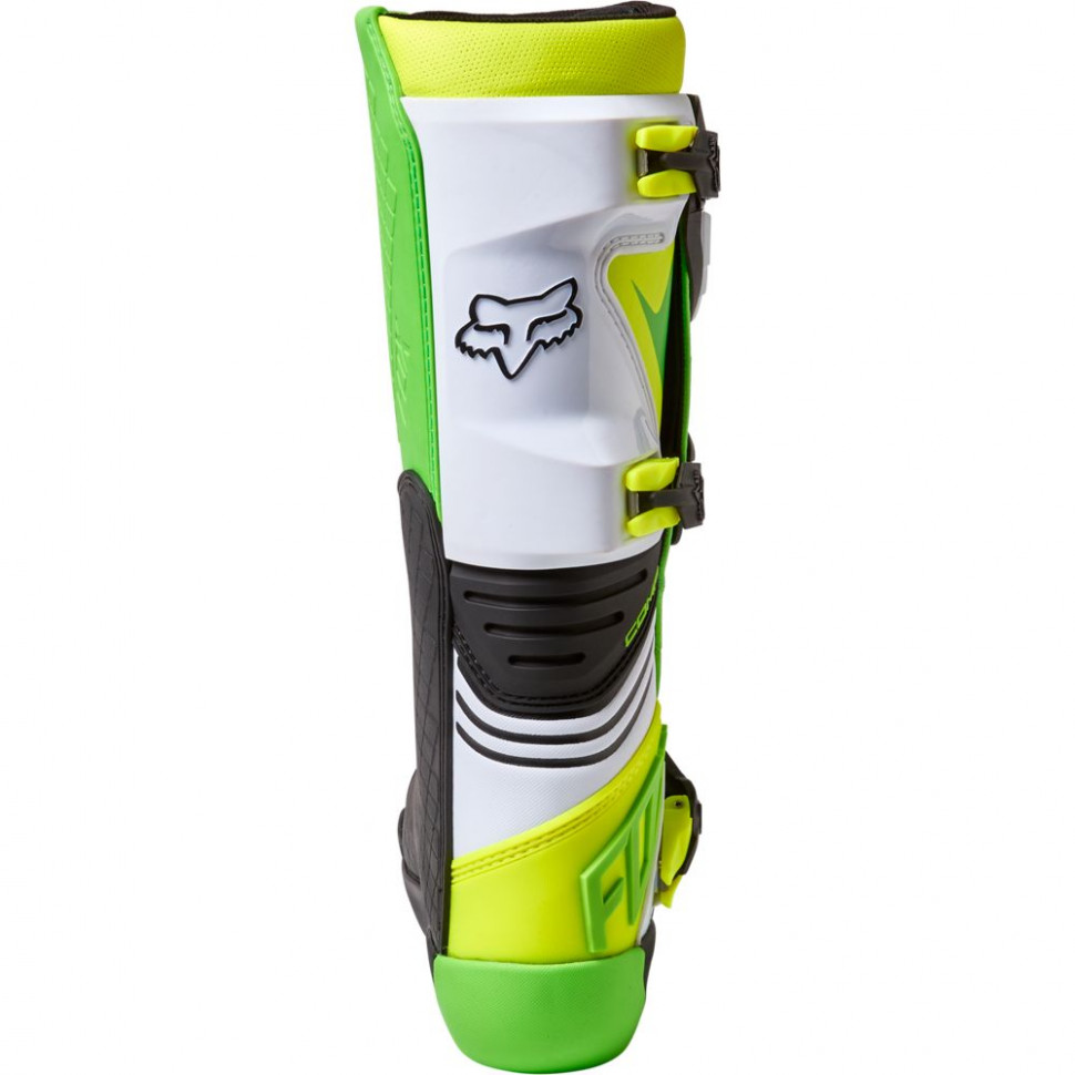 Мотоботы FOX Comp Boot Green/Yellow