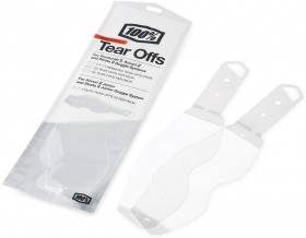 Зривки до мото окулярів Ride 100% Pack Of Tear-Offs (Gen 2) No Size 20 (51018-101-20)