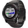 Спортивные часы Garmin Fenix 5X Plus Sapphire Carbon Gray DLC Titanium with DLC Titanium Band (010-01989-05)